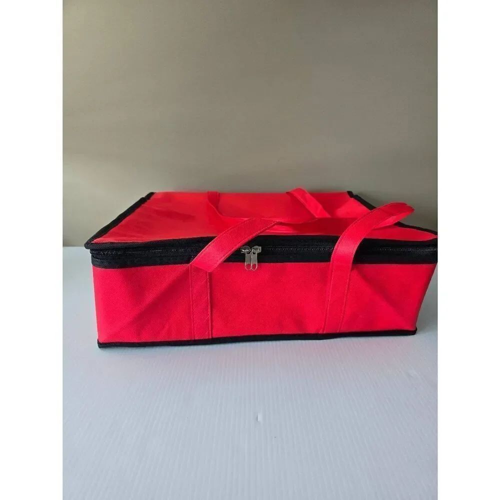 Insulated Tote Red New